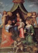 Andrea del Sarto Christ of Kisalin-s wedding Spain oil painting artist